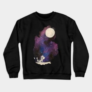 Caterpiller and The Moon Crewneck Sweatshirt